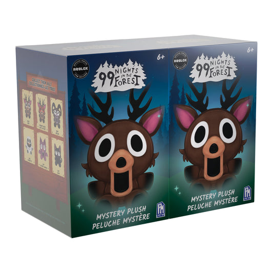 99 Nights in the Forest - Mystery Collectible Plush 2 Pack - Includes DLC Code Redeemable on Roblox - Officially Licensed Plush Toy by PhatMojo