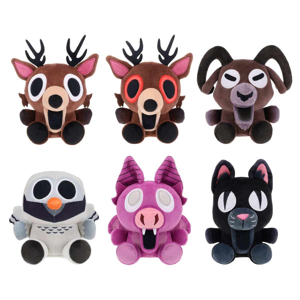 99 Nights in the Forest - Mystery Collectible Plush 2 Pack - Includes DLC Code Redeemable on Roblox - Officially Licensed Plush Toy by PhatMojo