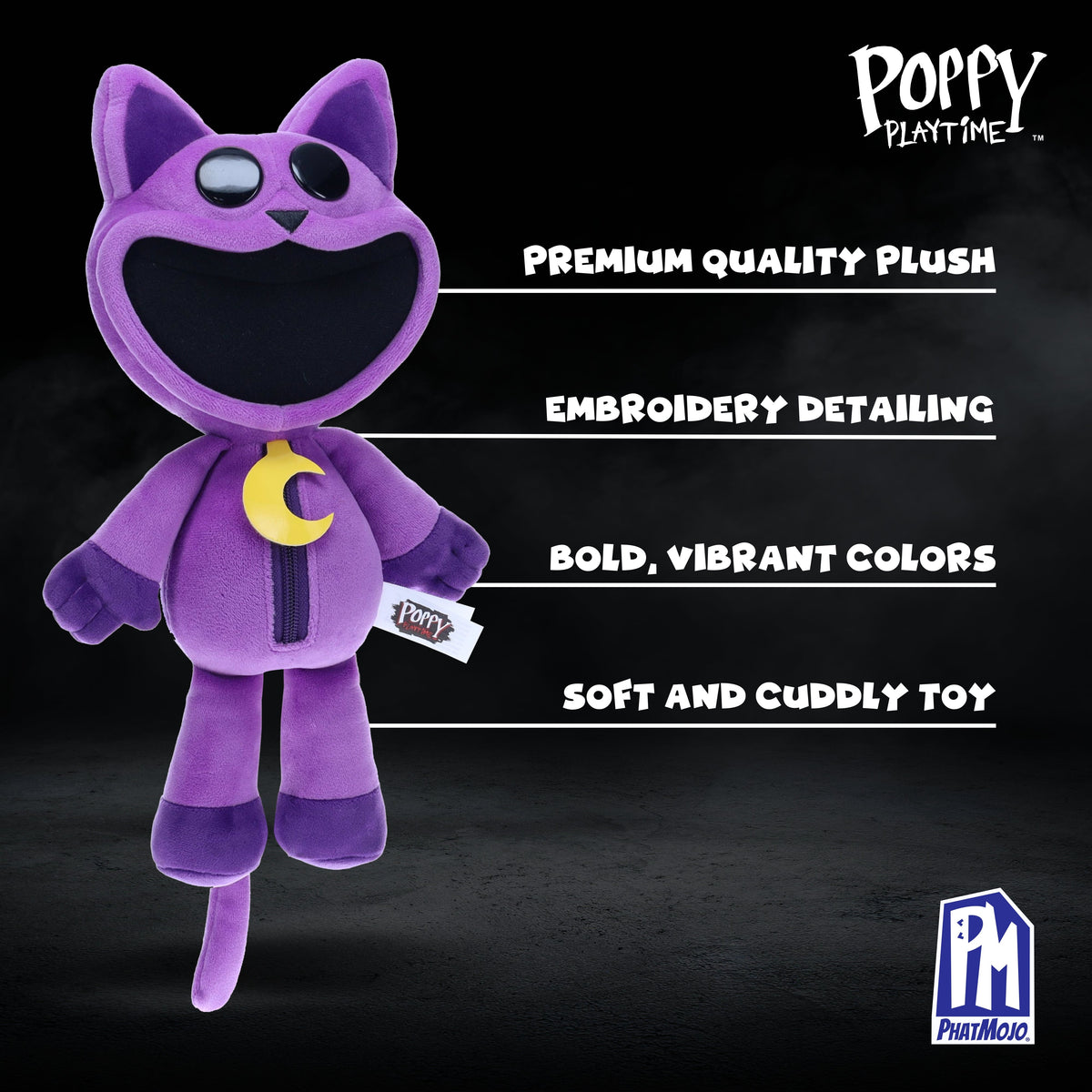 POPPY PLAYTIME - CatNap Smiling Critters Deluxe Plush (14” Tall)
