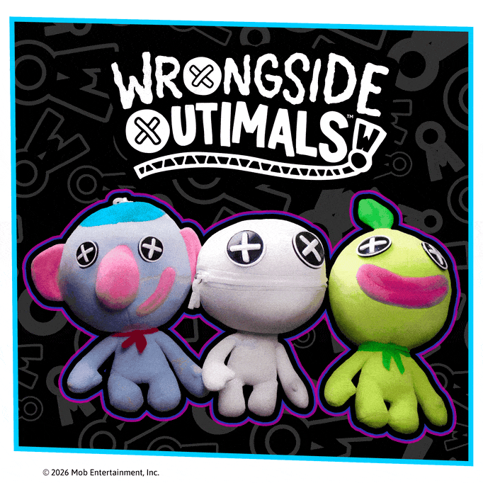 DOODLE BONES 2-in-1 Reversible 14” Plush | Poppy Playtime