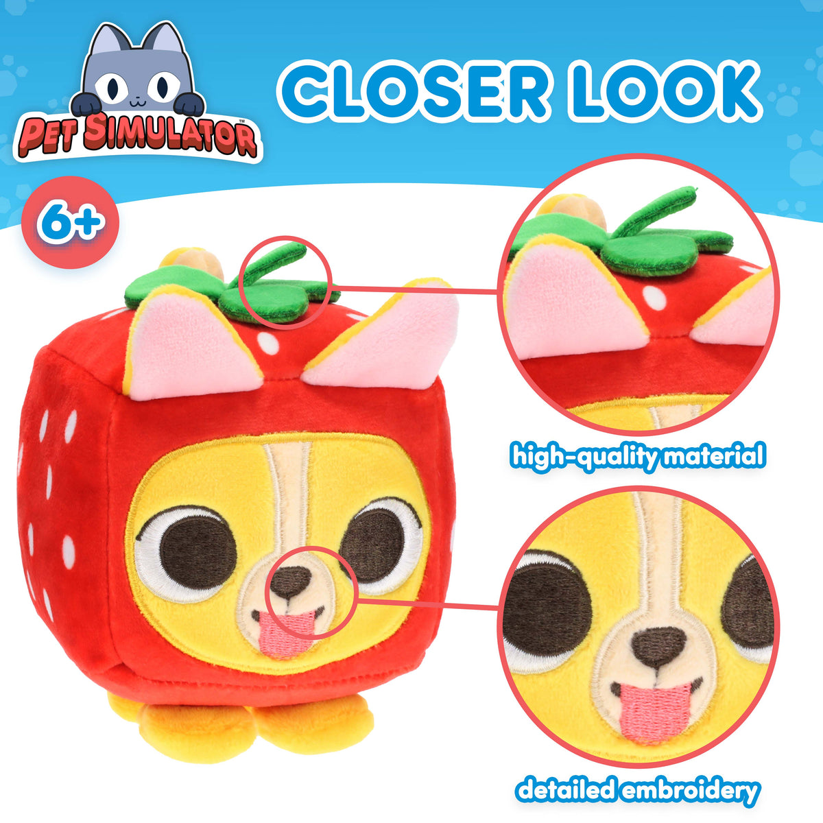 PET SIMULATOR - Mystery Pet Treasure Plush 2-Pack (4" Tall, Series 3) [Includes DLC]