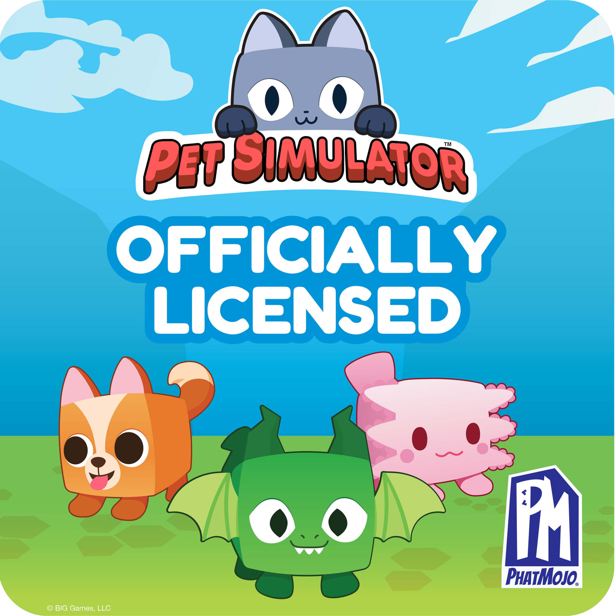PET SIMULATOR - Mystery Pet Treasure Plush 2-Pack (4" Tall, Series 3) [Includes DLC]