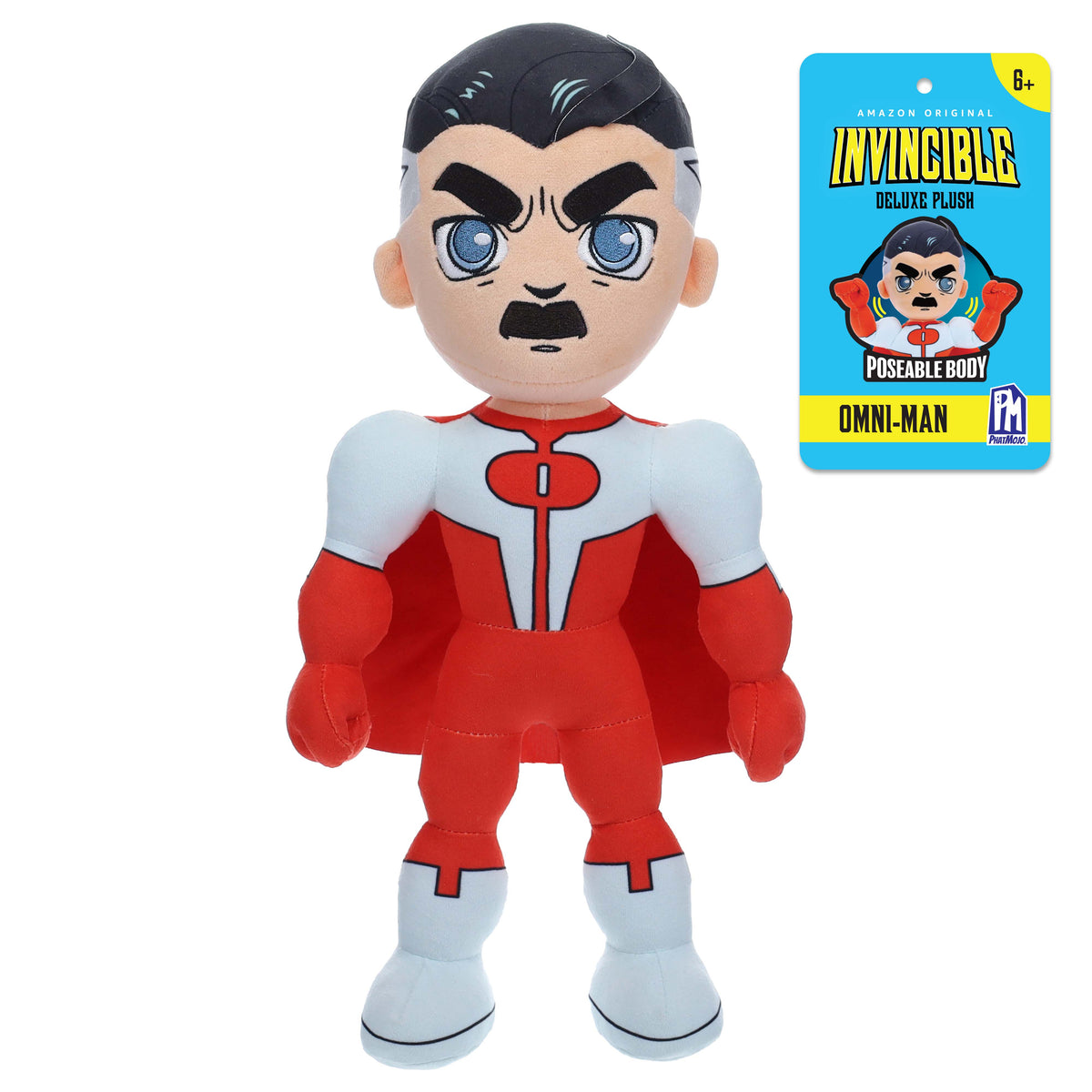 INVINCIBLE - Omni-Man Deluxe Posable Plush (13" Tall, Series 1)